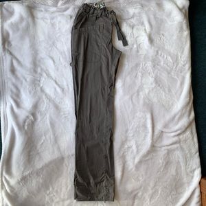 Gray scrub pants